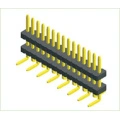 1.27mm(.050") Pitch Strip Pin Header Single Row Double Plastic SMT180°/ Vertical