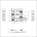 4 Pieces Li-ion 18650 Battery Holder Box Case with wire