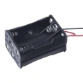 Battery Holders 6 Pieces AAA battery holders 3P double layers with wire leads Factory