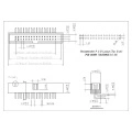 1.27mm Pitch 1.27mm dual row box header 90° H=4.90 Factory