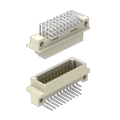 16 Positions Vertical Female Type B DIN 41612 PCB Connectors