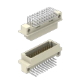 16 Positions Vertical Female Type B DIN 41612 PCB Connectors