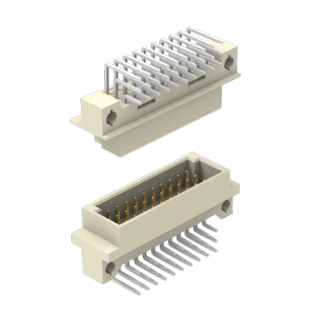 16 Positions Vertical Female Type B DIN 41612 PCB Connectors