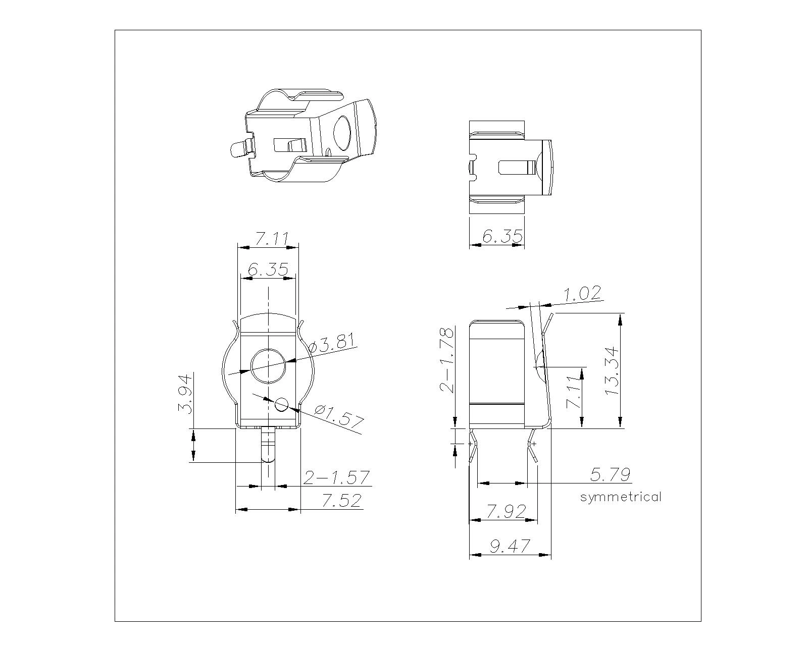 AAA Battery Contacts 82