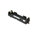 Single Battery Holder For 18650 SMT,Gold Plated