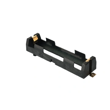 Single Battery Holder For 18650 SMT,Gold Plated