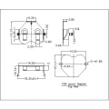 CR1632 Coin Cell DIP Metal Battery Retainer Contacts