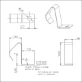 5231 Battery Contact Spring Multiple Cell Tab