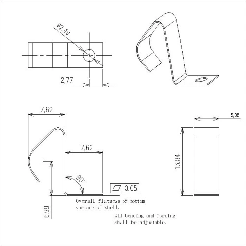 Battery Contacts Cell Battery Contacts 5231 Manufactory
