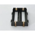 Dual Battery Holder For 26650 Solder Tail,Gold Plated
