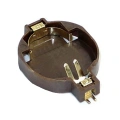 CR2032 Plastic Button Battery Holder with SMT Metal Contacts