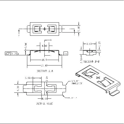 Battery Contacts FOR CR2032