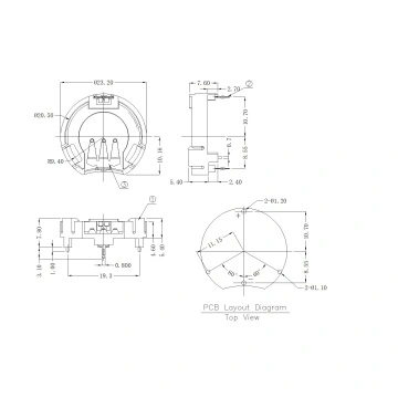 Coin Cell Holders For CR2032 01