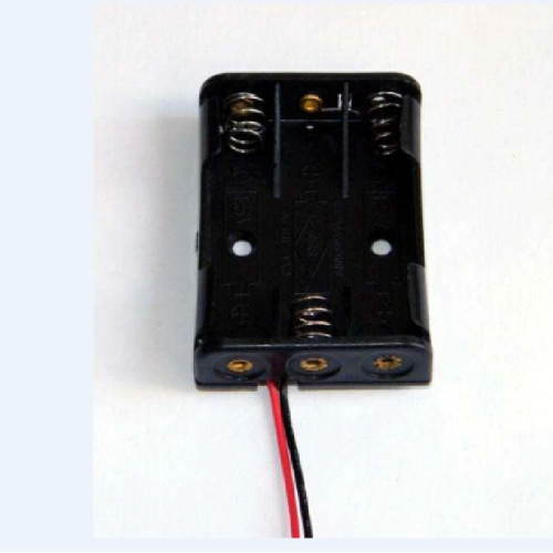 Battery Holders 3 Pieces AAA battery holders with wire leads Manufactory
