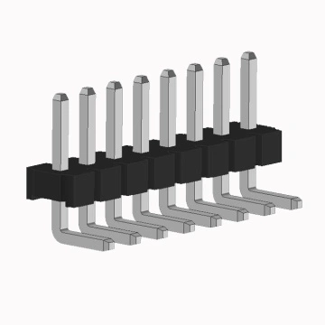 3.96 mm Pin Header Single Row Angle Type
