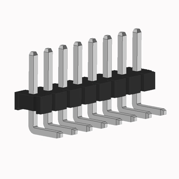 3.96 mm Pin Header Single Row Angle Type