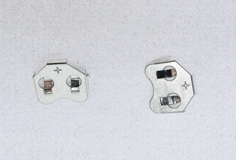 Nickel, Tin, Gold battery contact for CR3003B