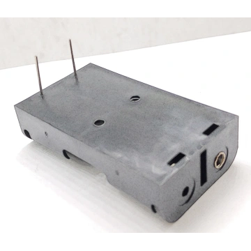 Plastic 2 XAA battery holder with two PC pins