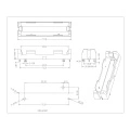 Single Battery Holder For 18650 THM (043)