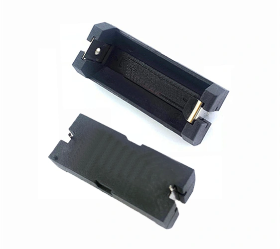 Battery holder for CR123A DIP