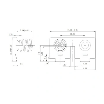 BATTERY Contacts FOR 'AAA' Dual MF Battery(5213)