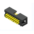 2.54 mm Dual Row Shrouded Box Header DIP 180° type H=9.40mm