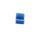 2.54mm Puncture-4P connector with column(blue)