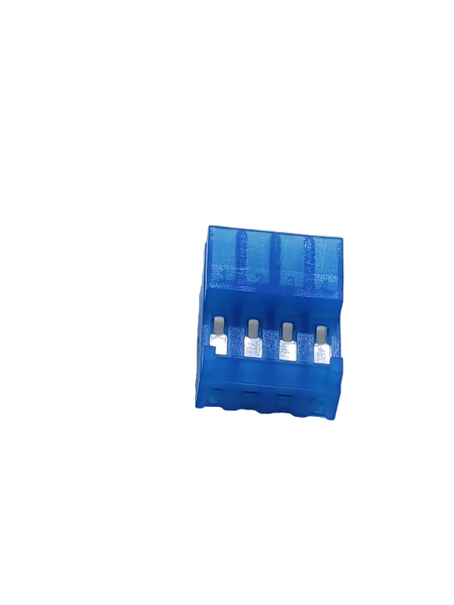 2.54mm Puncture-4P connector with column(blue)