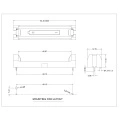 SINGLE AAA BATTERY HOLDER THM