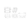 Dual Battery Holder For 18350 SMT (098P)