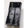 Plastic 2 XAA battery holder with two PC pins