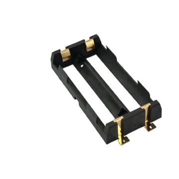 Dual Battery Holder For 18650 SMT,Gold Plated