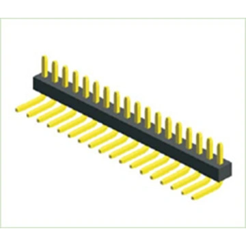 Pitch:1.27mm(.050") Single Row DIP 90° /Right Angle Board to Board PIN Header